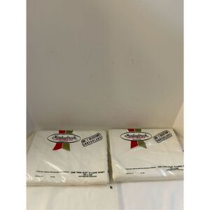 2 Meadowbrook Luxury Percale‎ sheets USA irregular 72x120 new